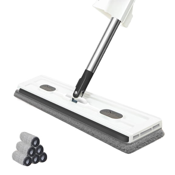 SharkTRUE Large Flat Mop 360 Rotating Microfiber Mop Convenient Storage Lazy Squeeze No Floors F2G3 For Cleaning Hand-Washing