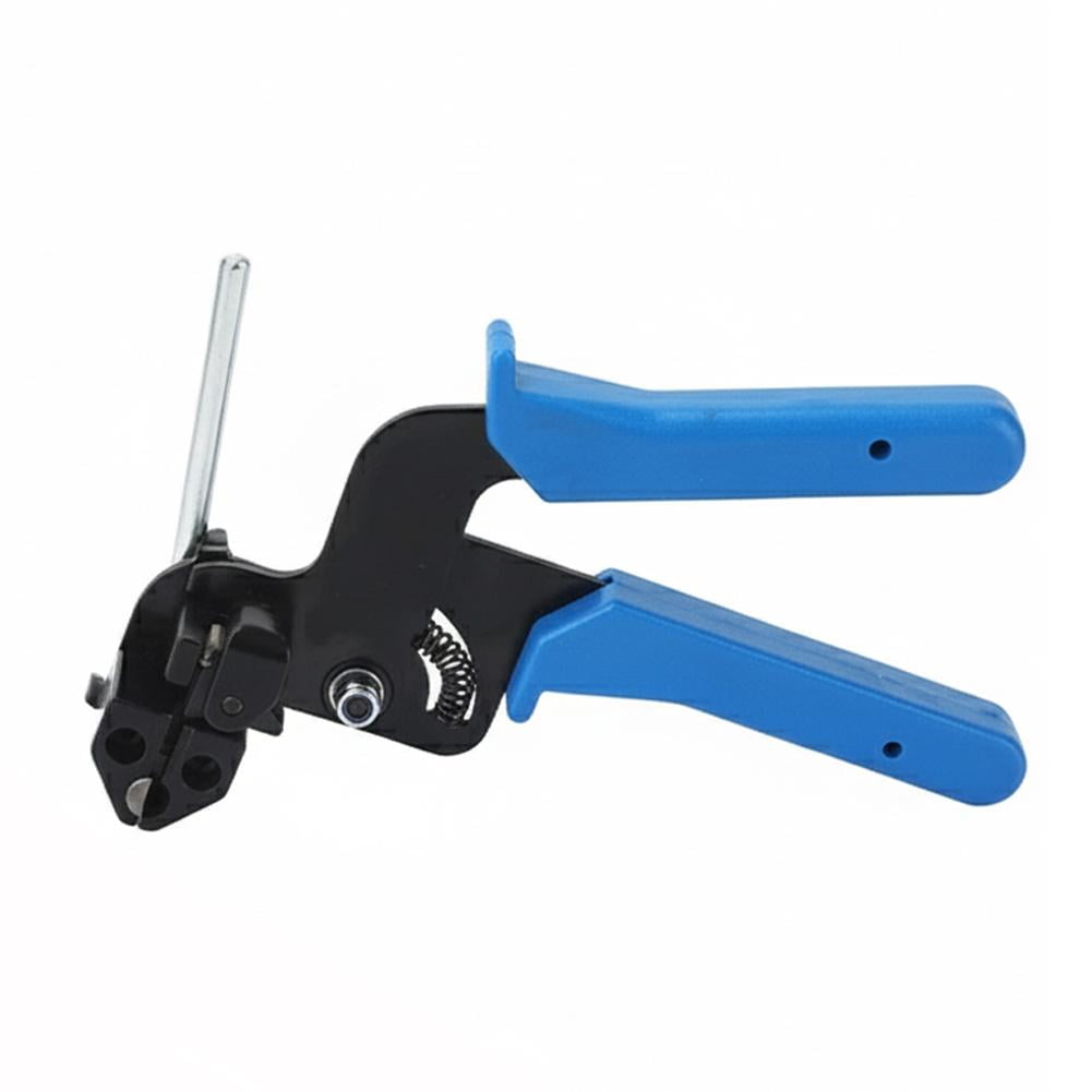SharkTRUE Metal Zip Tie Tool, Stainless Steel Zip Tie Tightener Wrap Tool, Heavy Duty Zips Ties Cutter and Tighter, for Outdoor ChaLink Fence Ties, Exhaust Pipe and Cables