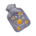 thumbnail image 1 of SharkTRUE Mini Cartoon Hot Water Bag Container PVC Water-filled Warm Type Filling Hand Coldproof Keeping Pad Soft Warm O2O7 Heating, 1 of 9