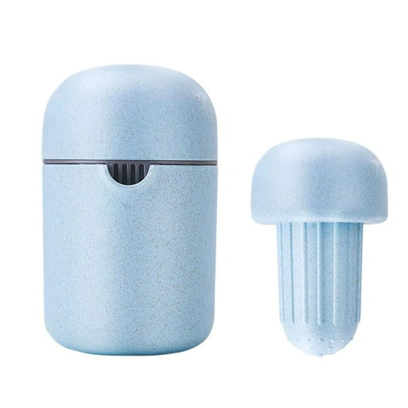 SharkTRUE Mini Manual Juicer Simple Portable Juicer Cup Orange Lemon Lime Manual Lid Rotation With And Strainer Container Reamer Press