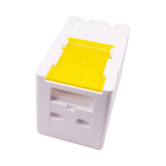 SharkTRUE Mini Mating Nuc Box Queen Breeding Box Beekeeping Equipment Foam Queen Rearing Hive Bee Box for Beekeeper
