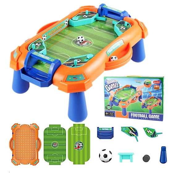 SharkTRUE Mini Soccer Board Game for Kids,Mini Foosball Tabletop Football Game,Foosball Table Toys Indoor Family Playroom PartyPerfect Birthday Sports Gift for Boys GirlsYear Old
