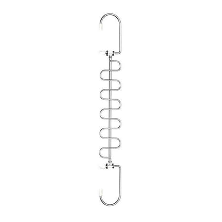 SharkTRUE Multi-functional Clothes Hanger 360 Degree Swivel Hook Can Accommodate 12 Clothes Pants Tie Saving Space Storage Hangers Shelf