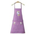 thumbnail image 1 of SharkTRUE Oilproof Cartoon Aprons Women Kitchen Apron Cooking Baking BBQ With Pocket, 1 of 9