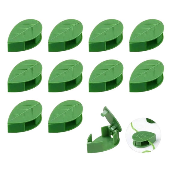 SharkTRUE Plant Climbing Wall Fixture Clips with Acrylic Adhesive Sticker,New Wall Vines Fixing Clips, Leaf Fixer Invisible Walls Vines Fixing Clip Hook for Indoor Outdoor Decoration