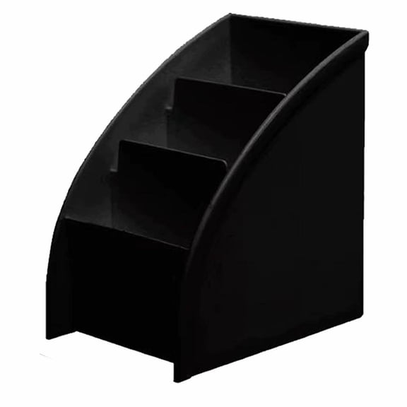 SharkTRUE Plastic Desktop Organizer Makeup Office Storage Containers System TV Remote