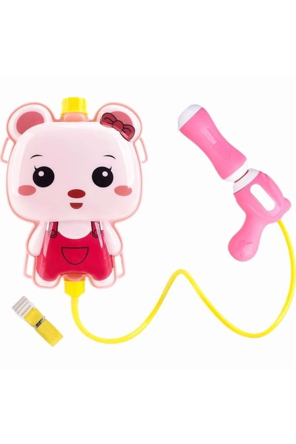 Plastic Water Toy Lightweight Panda Backpack Adorable Cartoon Shapes Animal Easy Coordination Train