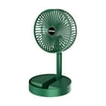 thumbnail image 1 of SharkTRUE Telescopic Folding Fan, New Portable USB Rechargeable Collapsible Desk Fan,Silent Stand up Floor Fan Height Adjustable, Degree Adjustable Tilt, speed Wind Speed, for Dorm Bedroom, 1 of 9