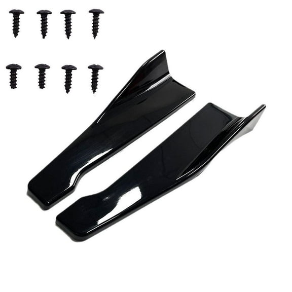 SharkTRUE Universal Car Side Skirt Bumper Spoiler Splitter Protector for for