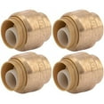 thumbnail image 1 of Sharkbite 1/2" Push To Connect Brass End Cap, 1 of 5