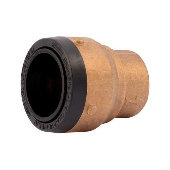 Sharkbite 4820726 1.25 x 1.25 in. Push to Connect End Cap, Assorted