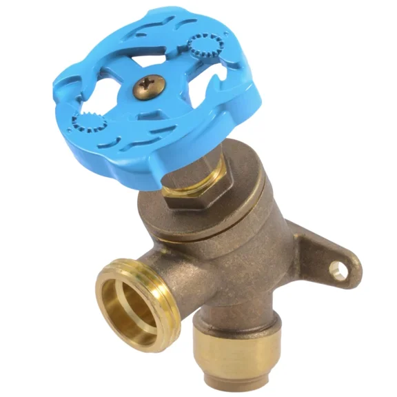 Sharkbite Brass Push Garden Valve 1 2 In X 3 4 In Multi Turn Shut Off Valve