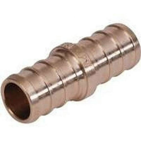 Sharkbite/Cash Acme UC008LFA 1/2-Inch Brass Barb Coupling - Quantity 12