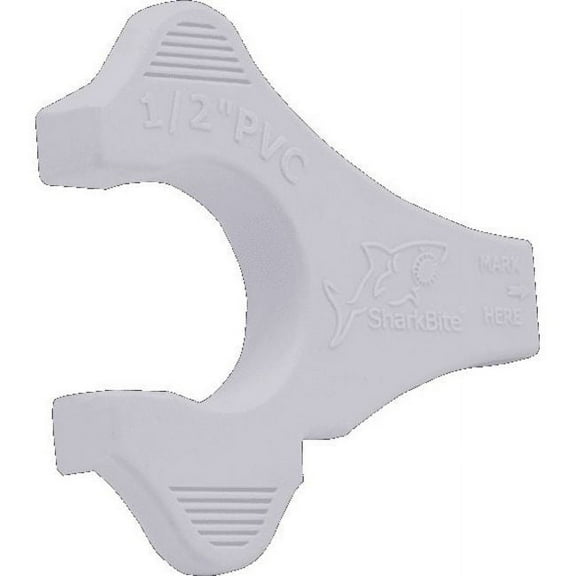 Sharkbite Disconnect and Gauge Clip, 1/2 in Tube Size, Brass UIP710