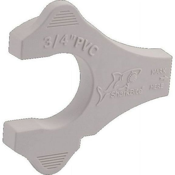 Sharkbite Disconnect and Gauge Clip, 3/4 in Tube Size, Brass UIP712