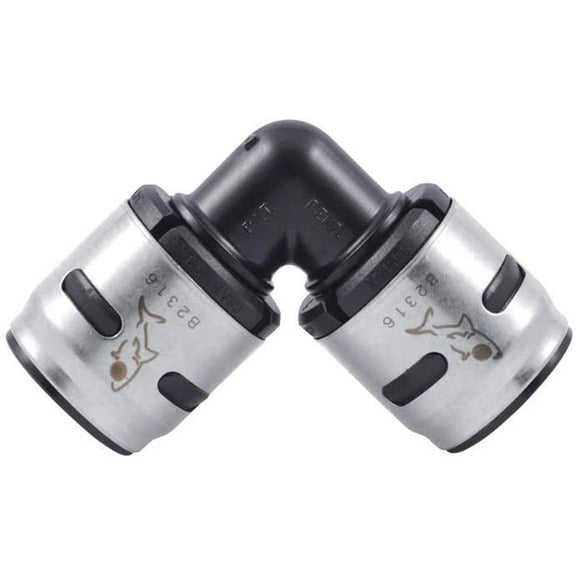 Sharkbite K256a Evopex Push-to-Connect Elbow, 3/4" Dia Pack of 6