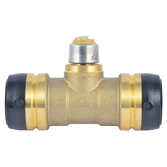 Sharkbite Reducing Tee,1-1/4" Tube Size UXL08353516