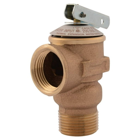 Cash Acme T and P Relief Valve,3/4in.,150 psi  16372-0150