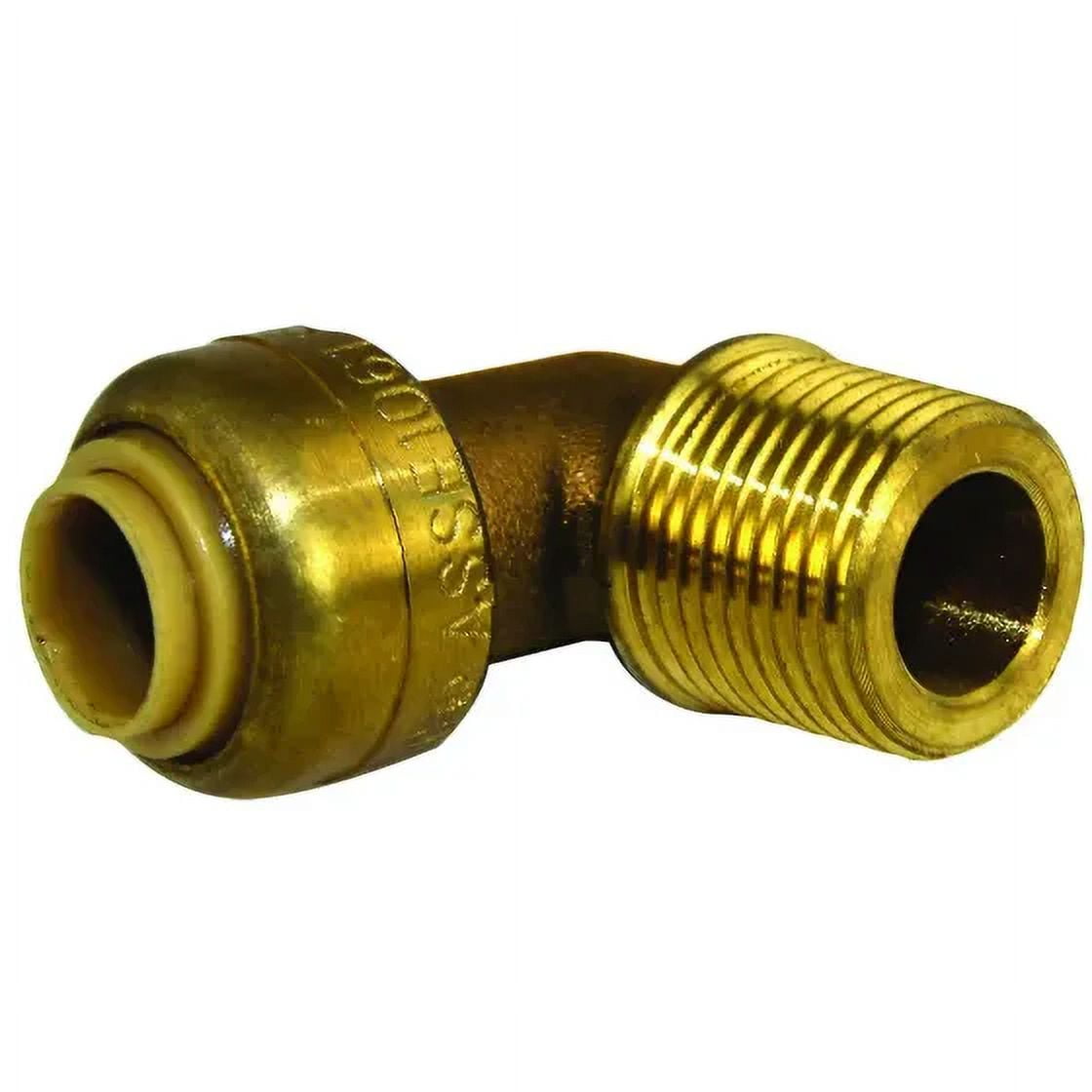 Sharkbite U276LFA Dishwasher Elbow, 1/4 By 3/8 Inch Slip Joint By male