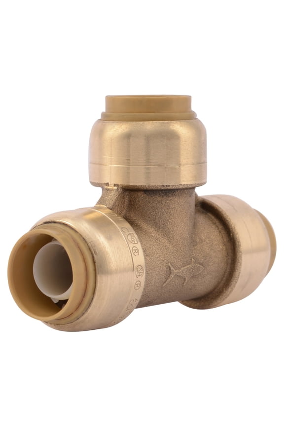 U362lf 1/2" X 1/2" X 1/2" Tee - Brass