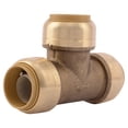 thumbnail image 1 of Cash Acme U370LF Sharkbite Push Fit Tee, 3/4" X 3/4" X 3/4", Lead Free, 1 of 2
