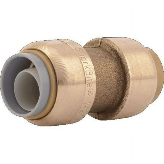 Sharkbite 1/2 in. PB x 1/2 in. CTS Push-to-Connect Polybutylene Transition Coupling - U4008LF