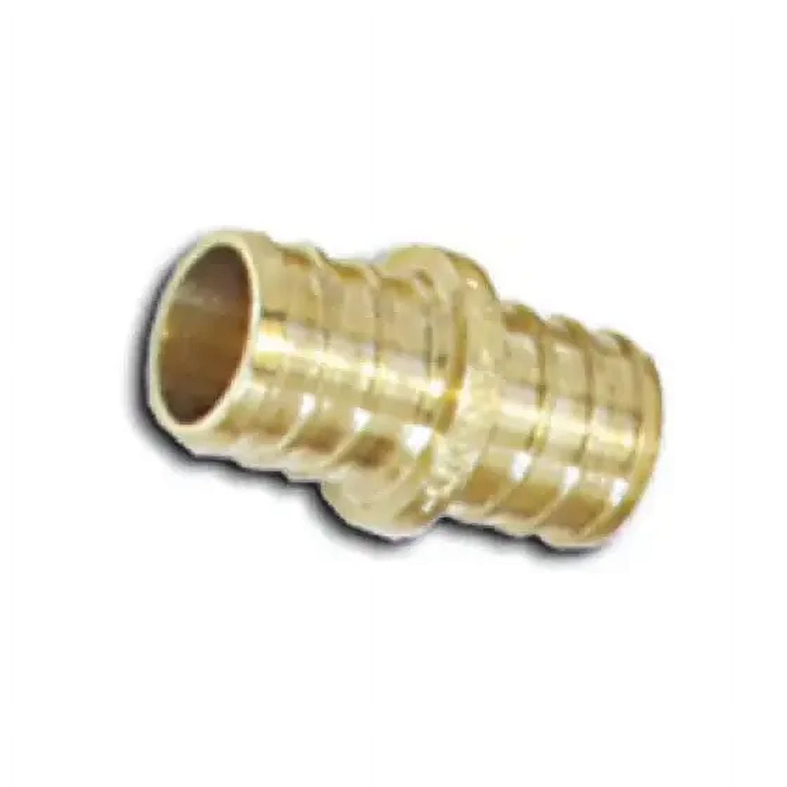 Sharkbite UC4008LFA Tube Coupling With Crimp Ring, 1/2 Inch Pex, Dzr ...