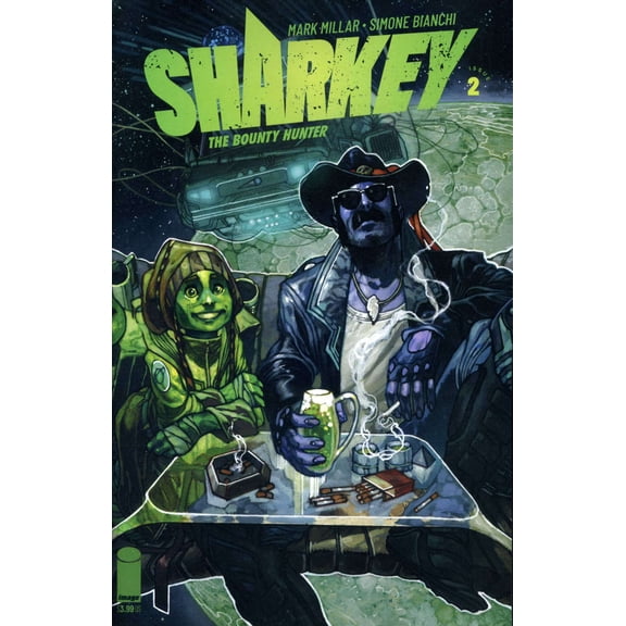 Sharkey the Bounty Hunter #2A VF ; Image Comic Book