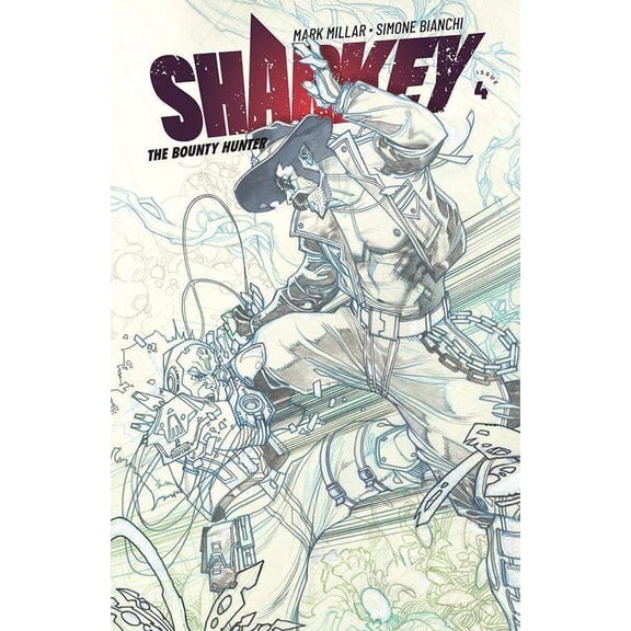 Sharkey the Bounty Hunter #4B VF ; Image Comic Book