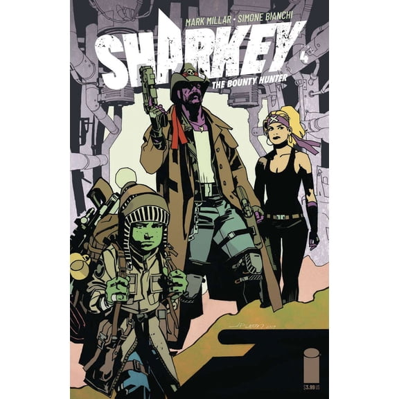 Sharkey the Bounty Hunter #4C VF ; Image Comic Book