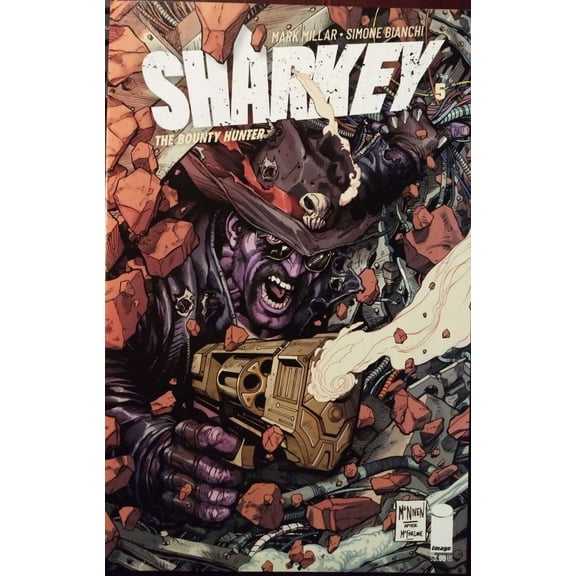 Sharkey the Bounty Hunter #5C VF ; Image Comic Book