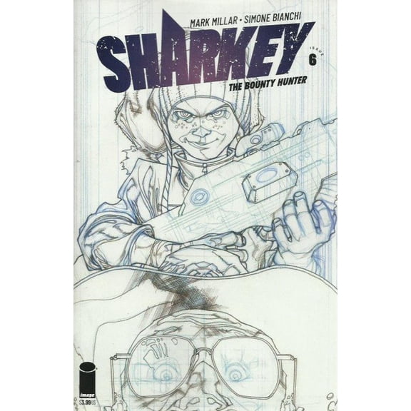 Sharkey the Bounty Hunter #6B VF ; Image Comic Book