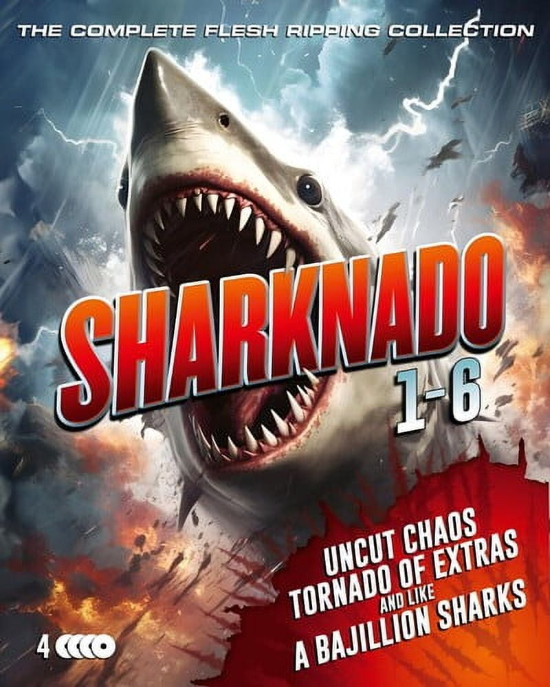 Sharknado 1-6: The Complete Flesh-Ripping Collection (Blu