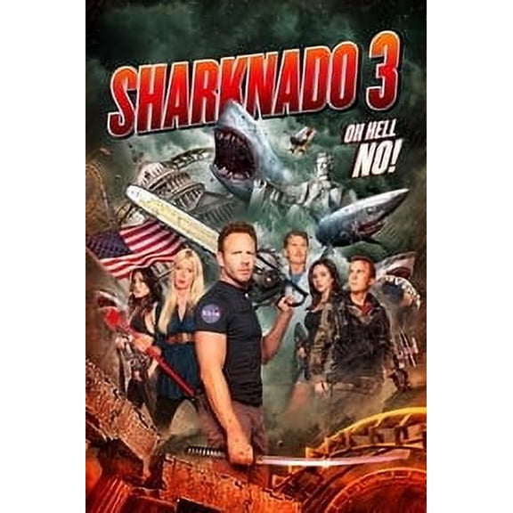 Pre-Owned Sharknado 3: Oh Hell No! (DVD 0883476149004) directed by Anthony Ferrante