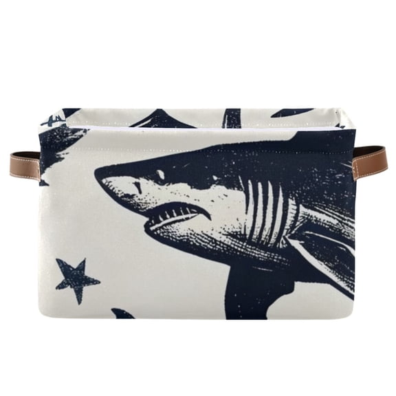 Sharks Anchors Storage Bins Baskets With Handles Storage Box Clothes Organizer Organization Toys