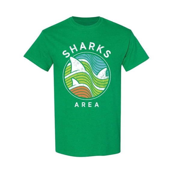 Sharks Area T-Shirt Men -Image by Shutterstock, Male Large