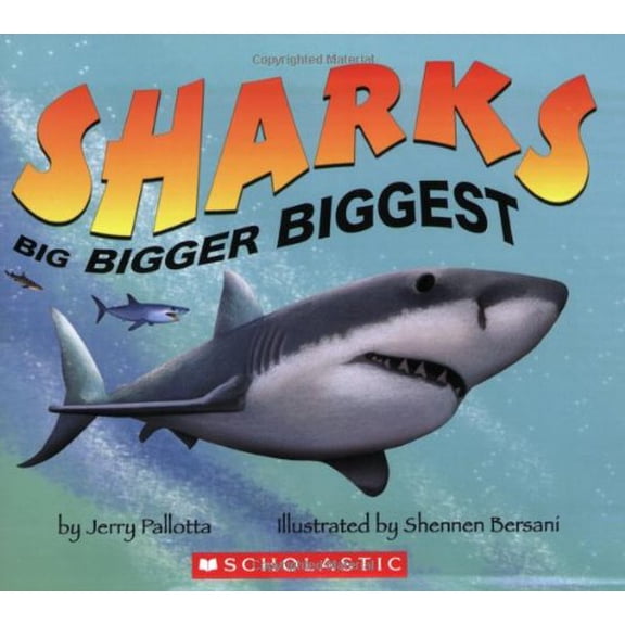 Pre-Owned Sharks Big Bigger Biggest (Paperback) 0439639891 9780439639897