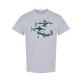 thumbnail image 1 of Sharks Set T-Shirt Men -Image by Shutterstock, Male XX-Large, 1 of 2