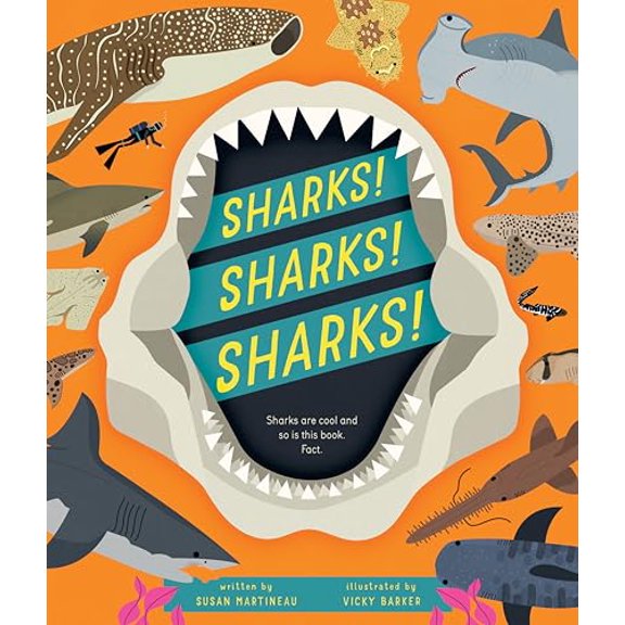 Pre-Owned Sharks! Sharks! Sharks! (Paperback) 1641243635 9781641243636