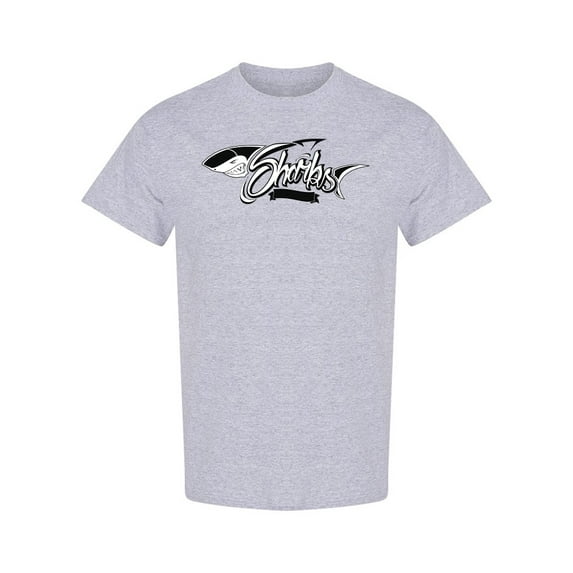 Sharks T-Shirt Men -Image by Shutterstock, Male 3X-Large