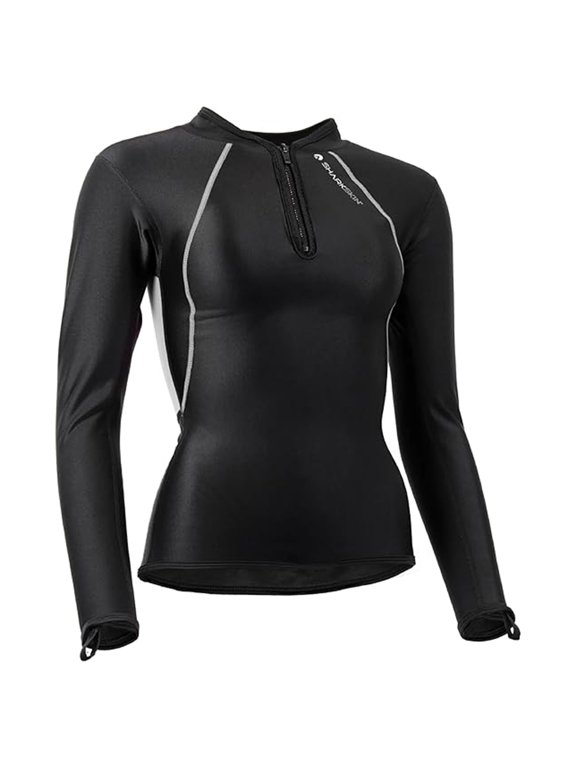 Chillproof Women's Chest Zip Long Sleeve Top
