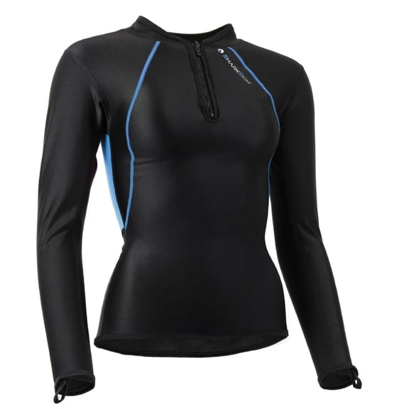 Sharkskin Chillproof Women's Chest Zip Long Sleeve Top