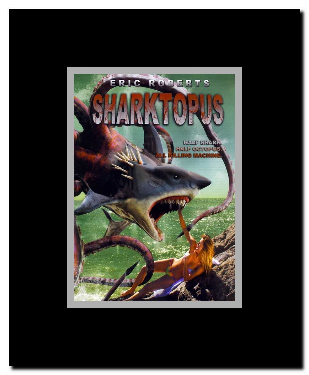Sharktopus Framed Movie Poster