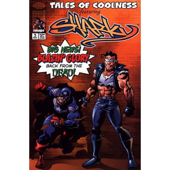 Sharky #3B VF ; Image Comic Book