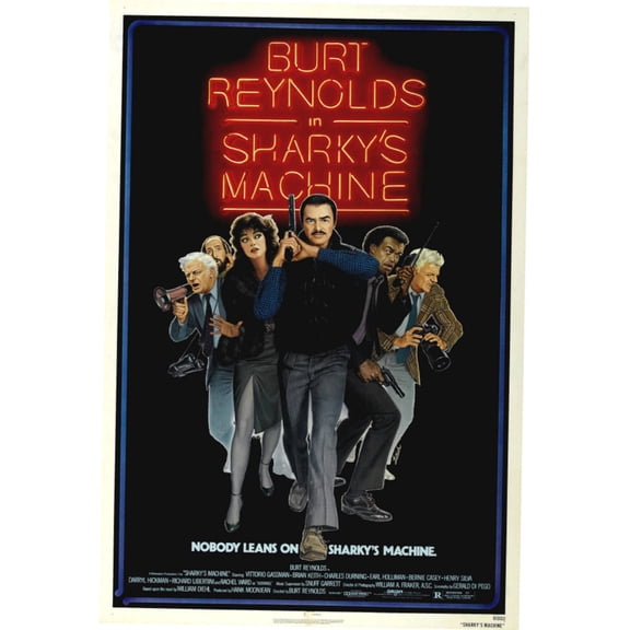 Sharky'S Machine Sharkys Machine Movie Poster 24"x36" 24x36 Multi-Color Square Adults Posters