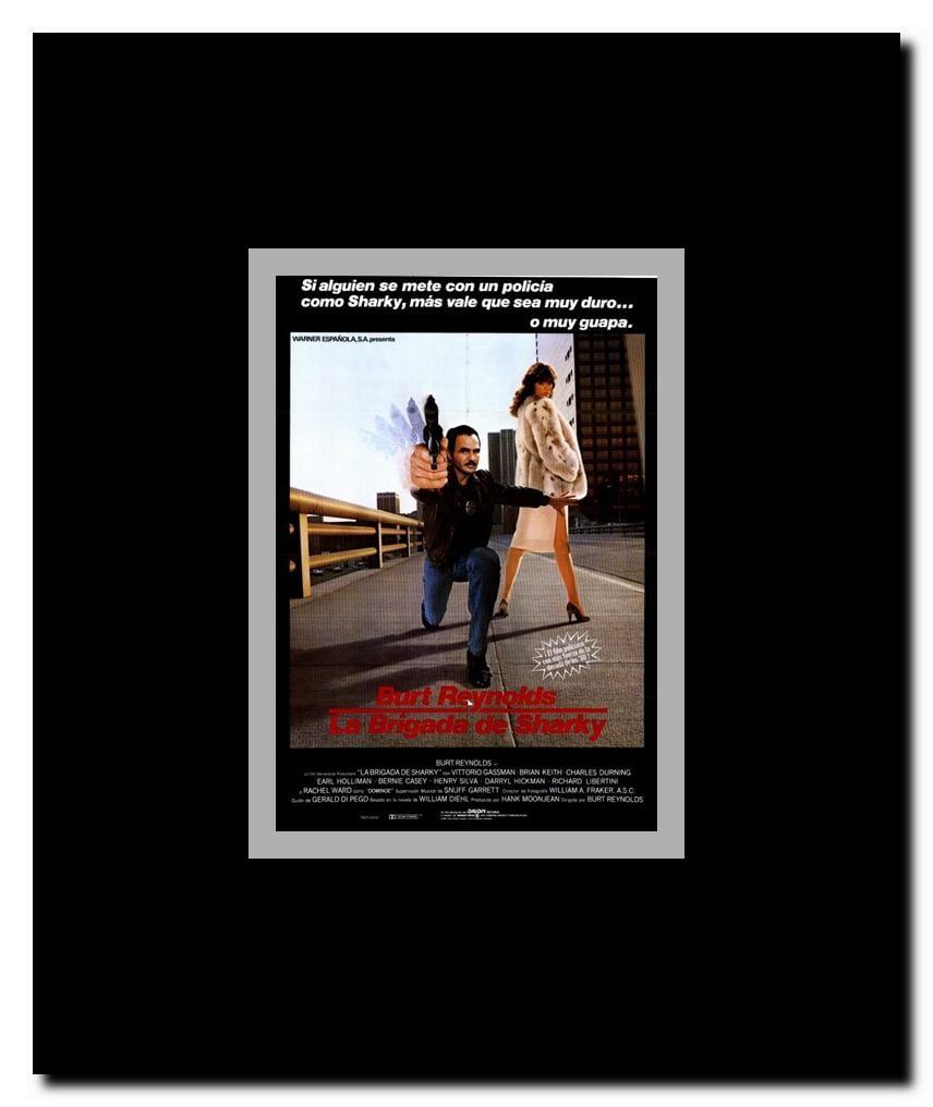 Sharky's Machine Framed Movie Poster