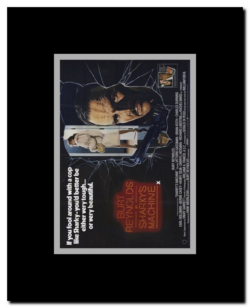 Sharky's Machine Framed Movie Poster