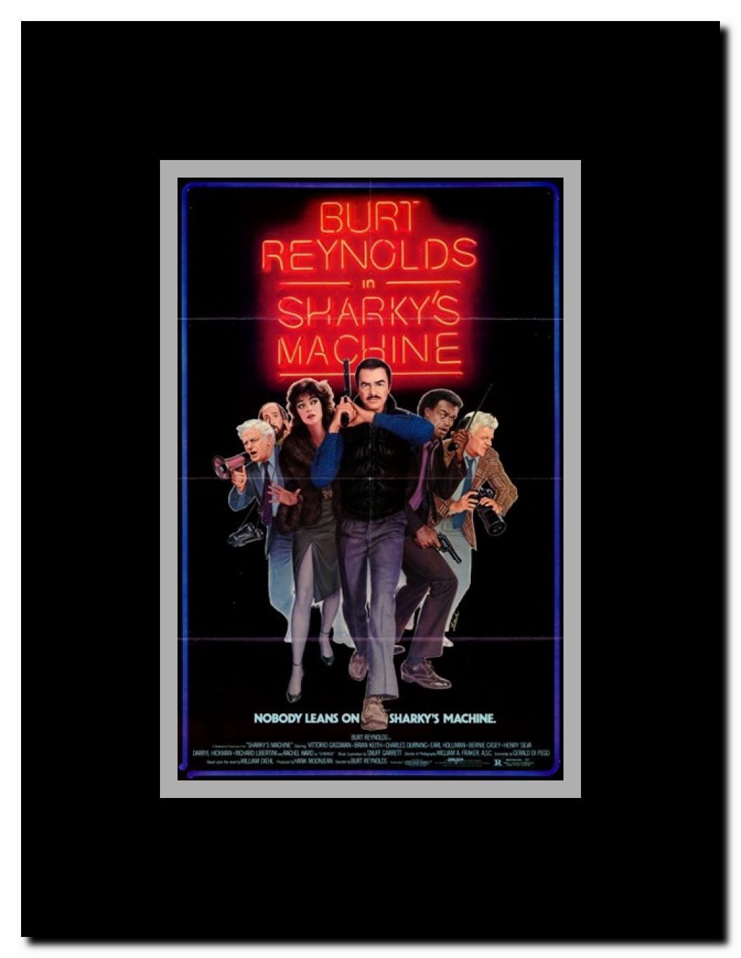 Sharky's Machine Framed Movie Poster