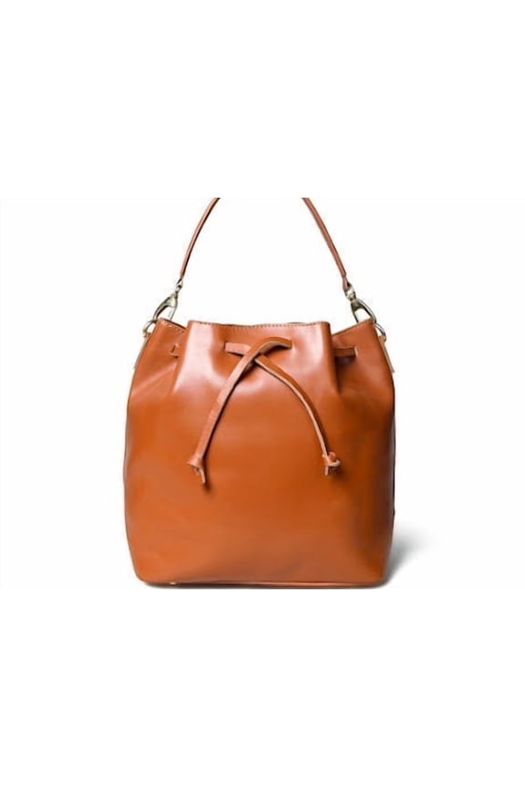 Classic Leather Classic Bucket Tote bag in Soft Luxurious Brown Leather