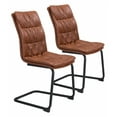 thumbnail image 1 of Sharon Dining Chair (Set of 2) Vintage Brown, 1 of 5